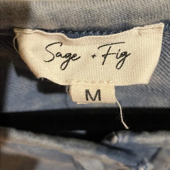 Women's Blue Button-Up Blouse - Picture 2 of 9